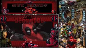 DeadPool Fx3 Pup Pack (Backglass and topper) Supports SSF