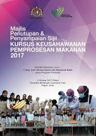 Sila pilih  /  kursus yang ingin disertai. 4 Kursus Asas Pemprosesan Makanan Jabatan Pertanian Facebook