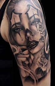 Beautiful Dia De Los Muertos Tattoo C Tattoo Artist Thg Pgl Gangster Tattoos Chicano Tattoos Tattoo Artists