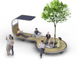 A House With Urban Furniture Is A Home Yonohomedesign Com In 2020 Urban Furniture Design Urban Architecture Parking Design