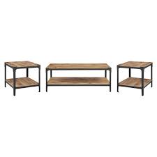 Cainsville Coffee Table Set Coffee Table Setting 3 Piece Coffee Table Set Coffee Table