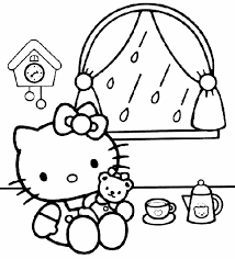 Es wird vermutet, dass das küken aus den eiern kommt. Coloring Pages Hello Kitty Animated Images Gifs Pictures Animations 100 Free