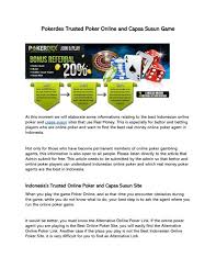 Masterdomino99 merupakan situs domino online terpercaya di tahun 2020 dengan tingkat kemenangan yang tinggi serta pelayanan yang baik dari para coustemer service dari. Pokerdex Situs Capsa Susun Online Domino Qq Terpercaya