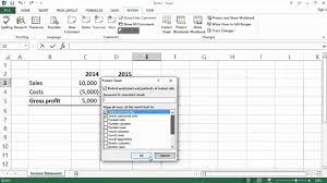 Excel: How To Lock Individual Cells - Youtube