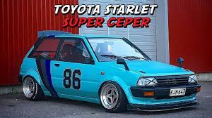 Sehingga sangat sulit untuk dimodifikasi menjadi mobil modif tak. Galeri Modifikasi Toyota Starlet Ceper Part 3 Youtube