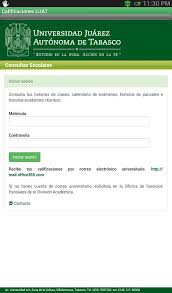 La ujat es una institución con presencia nacional e internacional, socialmente responsable e incluyente, que contribuye al desarrollo sostenible de tabasco y méxico Ujat Consulta Calificaciones For Android Apk Download