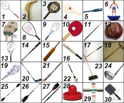 Discover all the olympic sports from our complete list at the olympic channel and read the latest news and watch videos from your favourite discipline. Name The Sport By The Racket Bat Pics Quiz By Andyking