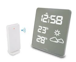 Technoline Premium Wetterstation Ws 6825 Weiss 2 Teilig Bestehend Aus Station Und Sensor Technoline Amazon De Garten Wetterstationen Wetter Symbole Wetter