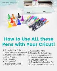 In the first portion of. How To Use Any Pen With Your Cricut Machine Cricut Pens Tutorial Cricut Pens Cricut Pens Hack Cricut Projects Vinyl
