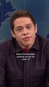 His smile getting bigger. #petedavidson #snl #foryou #edit  #petedavidsonedit #thekingofstatenisland