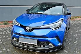With this kit there an. Front Splitter V 1 Toyota C Hr Textured Our Offer Toyota C Hr Maxton Design