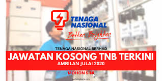 Tnb operation hours during total lockdown starting from 1 june 2021. Jawatan Kosong Tenaga Nasional Berhad Tnb Terkini Ambilan Julai 2020 My Kerja