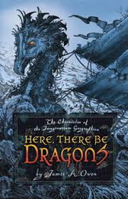 The first book in the dragon masters series, this dragon story is interesting and easy to read. Here There Be Dragons Wikipedia