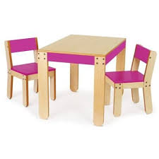 Fuchsia Table And Chairs For Kids Rooms Play Table And Chairs For Playroom Or Preschool Arts And Cra Mesa Para Crianca Moveis Para Criancas Moveis Infantis