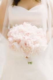 Brides posy bouquets wedding flowers rose peonies peony ivory gyp bouquet pink. 35 Prettiest Peony Wedding Bouquets My Deer Flowers