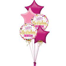 Mother's day or easter theme. Happy Birthday Balloons Marbella Flower Shop Deseos Florist Marbella Malaga Spain 29660