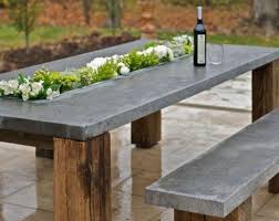 Custom Indoor Outdoor Concrete Tables By Bhconcreteworks On Etsy Https Www Etsy C Modern Outdoor Dining Concrete Outdoor Table Outdoor Concrete Countertops