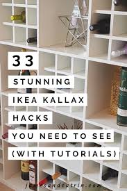 The Kallax Is One Of Ikeas Most Versatile Pieces Of Furniture And Perfect For Hacking There Are So Many Great Ikea Kallax Hack Kallax Ikea Ikea Kallax Series