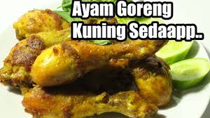 Resep ayam ungkep bumbu kuning (unt ayam goreng). Resep Ayam Goreng Kuning Sedaappp Youtube