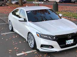 2019 honda accord touring 2.0 turbo 4 cylinder earth dreams with a 10 speed automatic. 2018 Honda Accord Sport With 20x10 5 Ferrada Fr4 And Lexani 235x35 On Air Suspension 686583 Fitment Industries