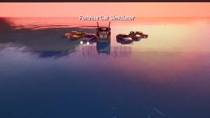 These codes will give you a nice boost and get you ahead of the game if you're just starting out or help level you up faster if you've been playing for a while! Fortnite Car Simulator C Youtube Hozzzww Hozww Fortnite Creative Map Code