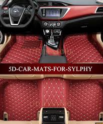 Leather Car Floor Mat Carpet For Nissan Sylphy Almera Armada Altima Sunny Versa Bluebird Custom Fit Car Carpet Floor Foot Mats Ye Altima Nissan Car Floor Mats