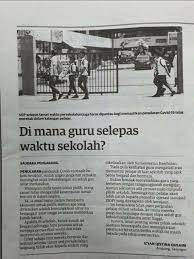 Menurut ibu, hari ini ada rapat penting di kantornya yang tidak dapat ditinggalkan. Di Mana Pula Ibu Bapa Tanya Nutp Malaysiapost