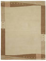 Allgäuer teppichmanufaktur teppiche im wunschmaß. Kurzflor Designer Teppich Wissenbach Manali 185 Creme Beige Raum Quadrat