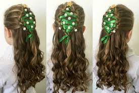 Easiest christmas tree braid ever tutorial from hair by lori. Christmas Tree Hairstyle Tutorial Youtube