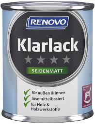 Säubern sie anschließend die oberfläche. Renovo Klarlack Seidenmatt Hagebau De