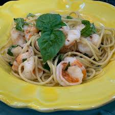 Shrimp And Spaghetti Aglio E Olio Recipe In 2020 Food Network Recipes Aglio E Olio Recipe Stuffed Peppers