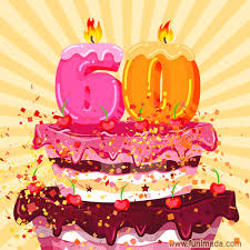 Alles animierte bild zum 60. Happy 60th Birthday Animated Gifs Download On Funimada Com