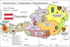 Vorarlberg, tirol, salzburg, kärnten, steiermark, oberösterreich,. 9 Bundeslander Osterreich Austria L Bundesland Osterreich Geographie Fur Kinder
