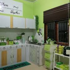 Warna cat teras rumah minimalis modern. Warna Cat Dapur Rumah Minimalis Modern Terbaru Rumah Dapur Hijau Warna Cat Dapur