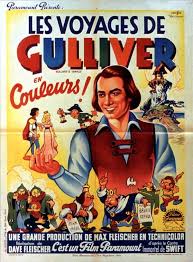 Watch gulliver's travels (1939) for free animated film directed by dave fleischer and produced by fleischer studios based on jonathan swift's immortal tale. Gulliver S Travels 1939 Gulliver S Travels Cinema Art Vintage Posters