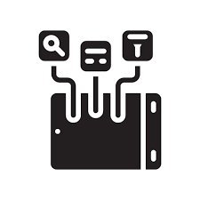 The set includes social icons of: Content Context Control Curate Curation Marketing Icon Free Download