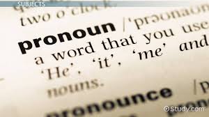 Maybe you would like to learn more about one of these? What Are Subject Pronouns Definition Examples Video Lesson Transcript Study Com