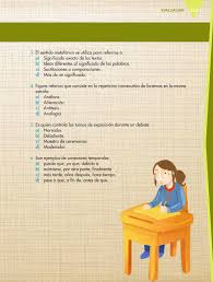 Libro completo de lengua materna español en digital, lecciones, exámenes, tareas. Espanol Quinto Grado 2016 2017 Libro De Texto Online Pagina 153 De 176 Libros De Texto Online
