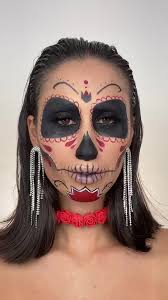 SANTA MUERTE 💀 #santamuerte #teschiomessicano #halloweenmakeup #halloween  #fyp