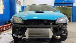 Toyota Starlet EP91 Type-S(mini) Garrett front mount ...