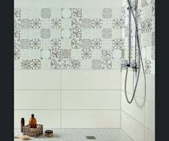 Salles de bains avec buanderie. Les Carreaux De Ciment La Tendance Du Moment Salle De Bain Decoration Salle De Bain Inspiration Salle De Bain