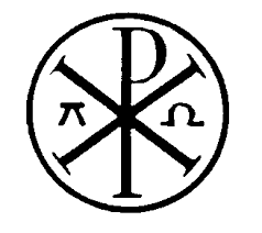 Greek Letters Chi X And Rho P Christian Symbols Eastern Orthodox Christian Chi Rho