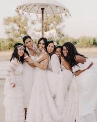 She's head of the bridesmaids and helps the bride with planning. 20 Best Dressed Bridal Parties From Real Weddings Martha Stewart