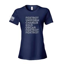 Each letter of the alphabet has a target word to increase understandability in spelling. F Off Phonetic Alphabet Women S T Shirt Printedkicks