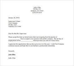 Resignation Letter Example – 10+ Free Word, Excel, Pdf Format Download! |  Free & … | Simple Resignation Letter Format, Resignation Letter Format, Resignation  Letter