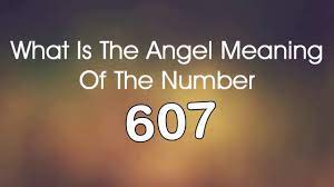 The denomination 607 for this year has been used since the early medieval period, when the anno domini calendar era became the prevalent method in europe for naming years. Number Meaning 607 Quick Angelic Numerology Reading For Number 607 Youtube
