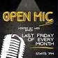 Open Mic event image