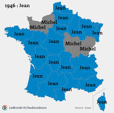 Quels Sont Les Prenoms Les Plus Populaires Depuis 1946 Le Prenom France Noms Francais