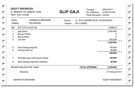 Gaji karyawan di pt torabika. Contoh Slip Gaji It Rumamu Di