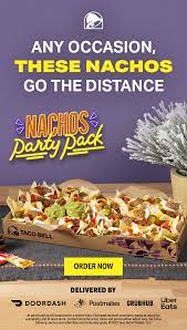 Taco Bell Popular Pays In 2021 Party Packs Nacho Party Taco Bell